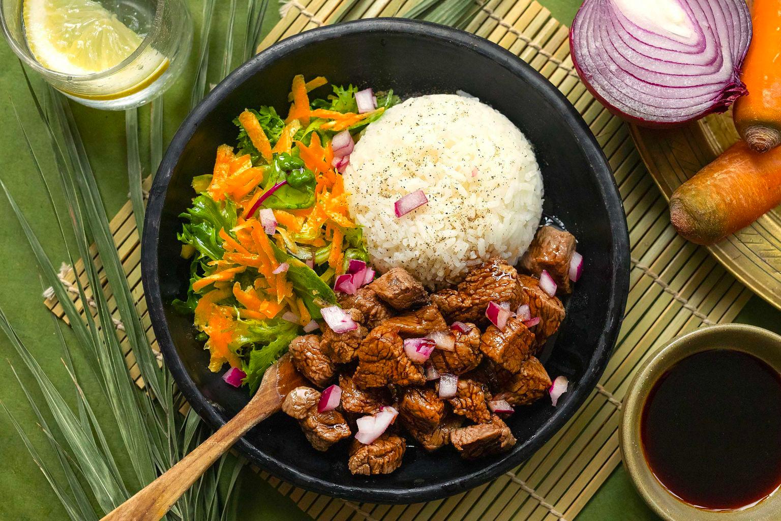Boeuf mariné à la cambodgienne
