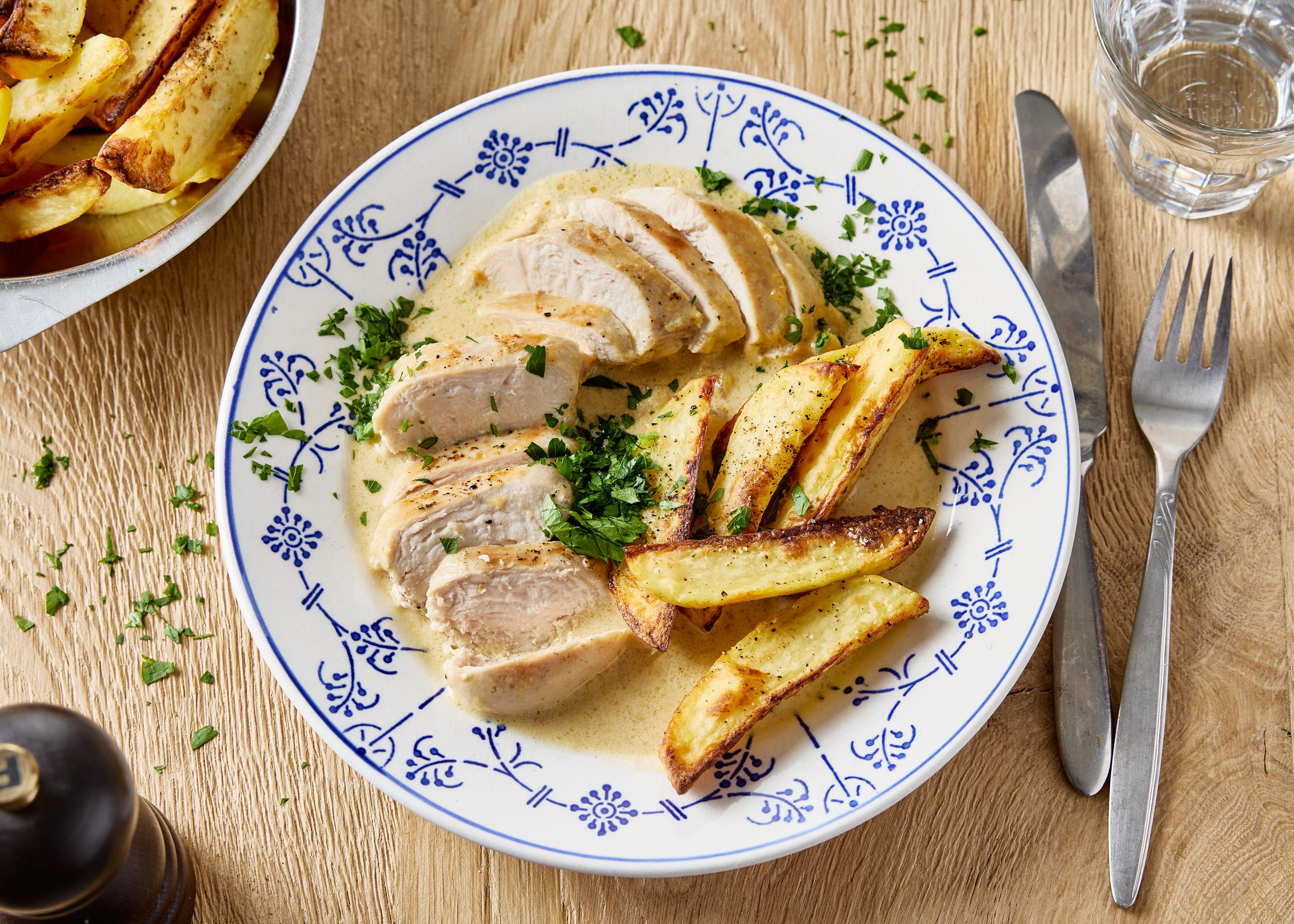 Poulet au fromage de Herve