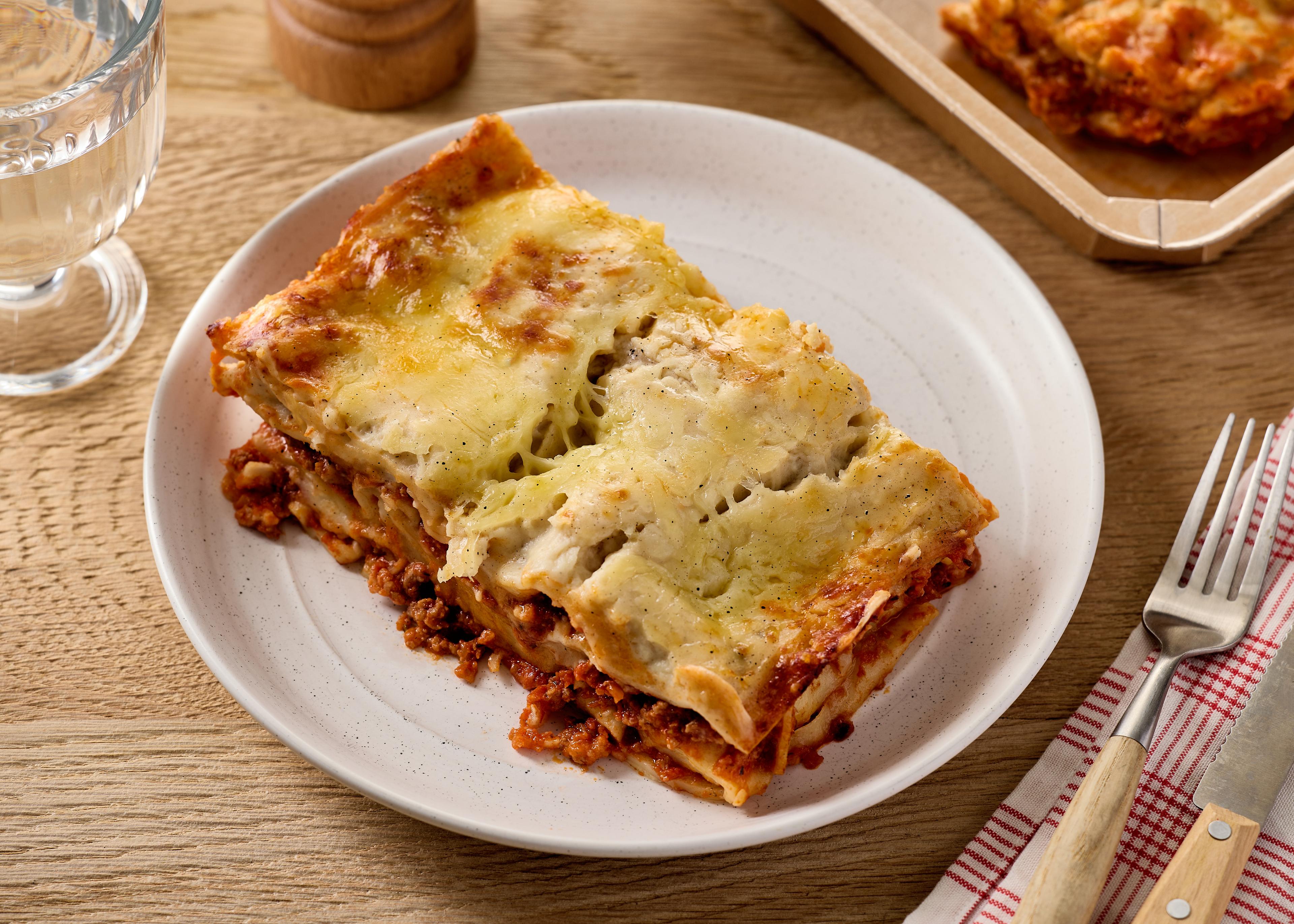 Lasagne bolognaise (plat à réchauffer)
