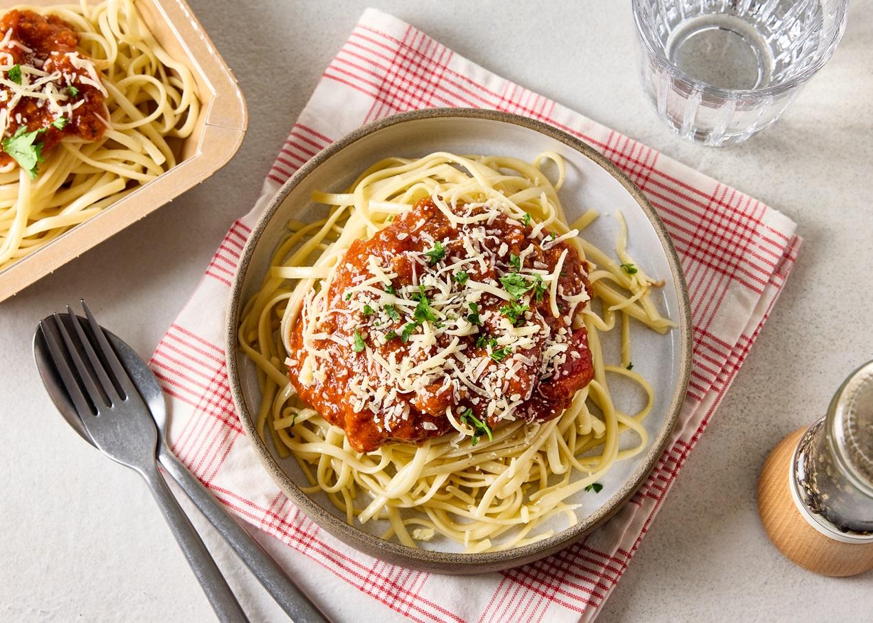 Spaghetti bolognaise (plat à réchauffer)