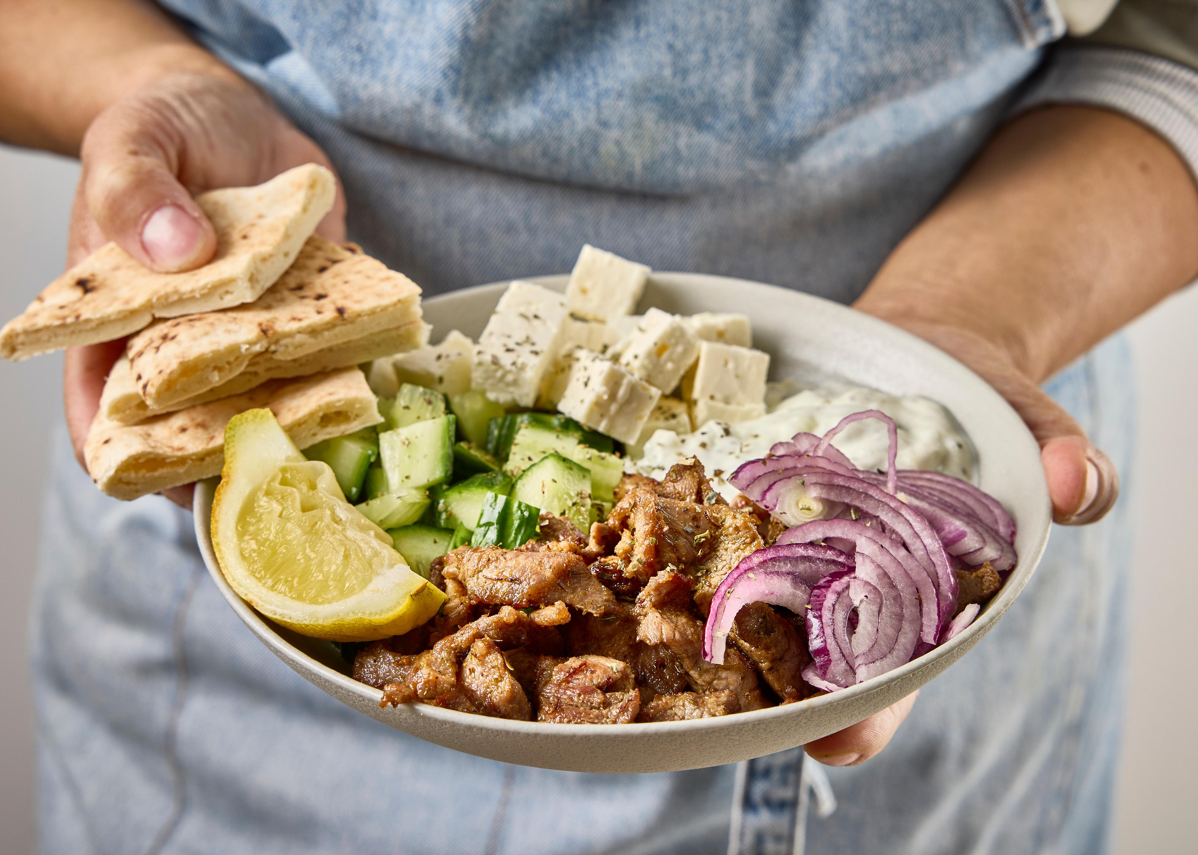 Assiette gyros
