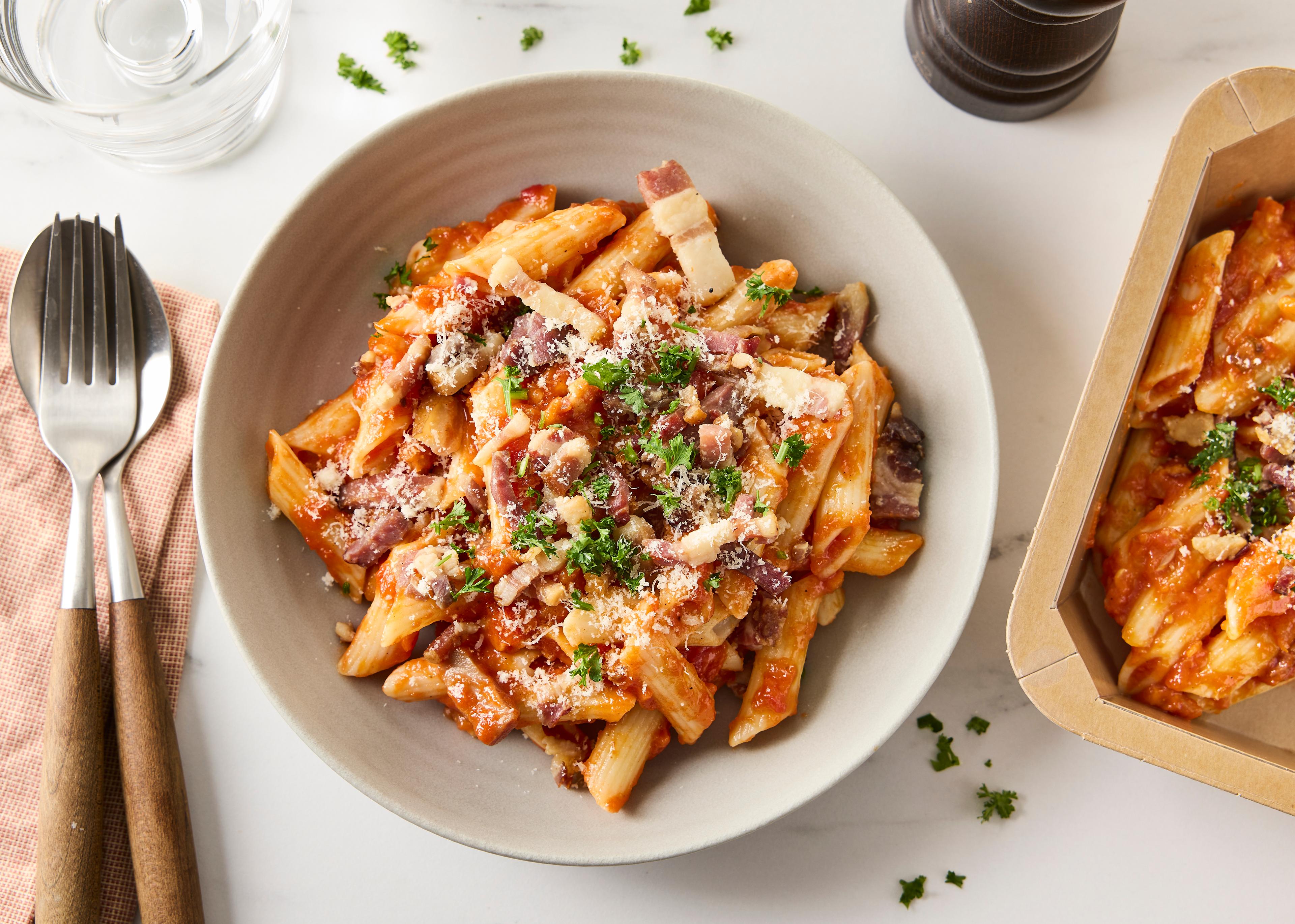 Penne All Amatriciana (plat à réchauffer)